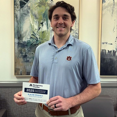 Kaleb Tindall Selected as a 2025 Chamber of Commerce Ambassador 1