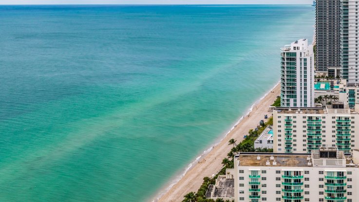 Aerial View of Condos